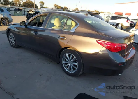 2016 Infiniti Q50 3.0T Premium z USA, uszkodzony, nr VIN JN1EV7AP2GM302469
